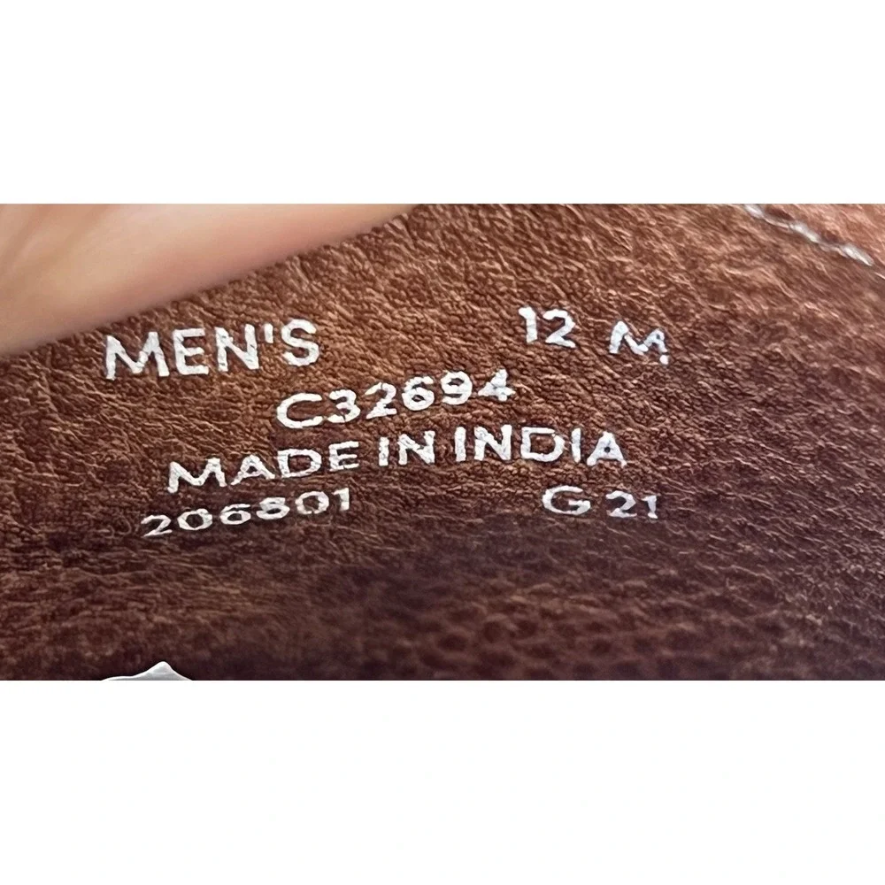 Cole Haan Shoes Men Size 12 Day Plain Toe Oxford Taos Tan